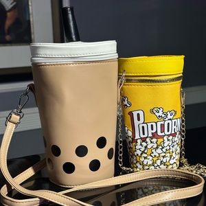 Bundle✨Bobba Shape bag and Popcorn shaped bag
